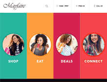Tablet Screenshot of mayfairetown.com